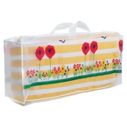 Die moderne Hausfrau Abdeckhaube für Gartenpolster Mohnblume