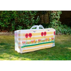 Die moderne Hausfrau Abdeckhaube für Gartenpolster Mohnblume