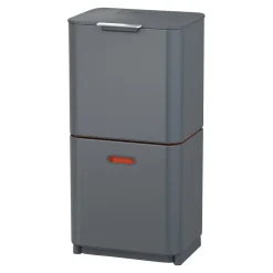 Die moderne Hausfrau Abfalltrennungs- und Recyclingbehälter Totem Max Grau