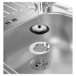 Die moderne Hausfrau Abflusssieb "2 in 1", 2 Teile