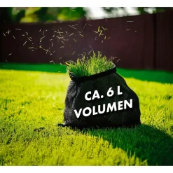 Die moderne Hausfrau Akku-Rasentrimmer RuWi mit Auffangbehälter 12V