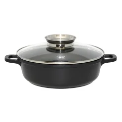 Die moderne Hausfrau Alucast Servierpfanne mit Deckel "Dur Select" 28 cm