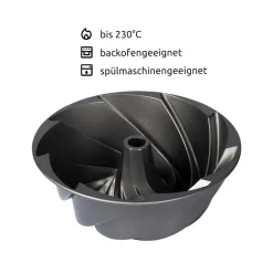 Die moderne Hausfrau Aluguss-Backform 