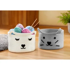 Die moderne Hausfrau Aufbewahrungskorb Kätzchen