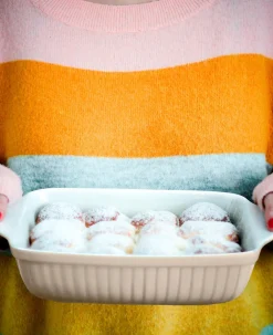 Die moderne Hausfrau Auflaufform, Keramik Kitchen Time Grau