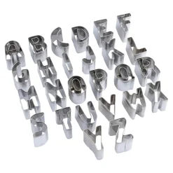 Die moderne Hausfrau Ausstecher „A–Z“, 26-teilig