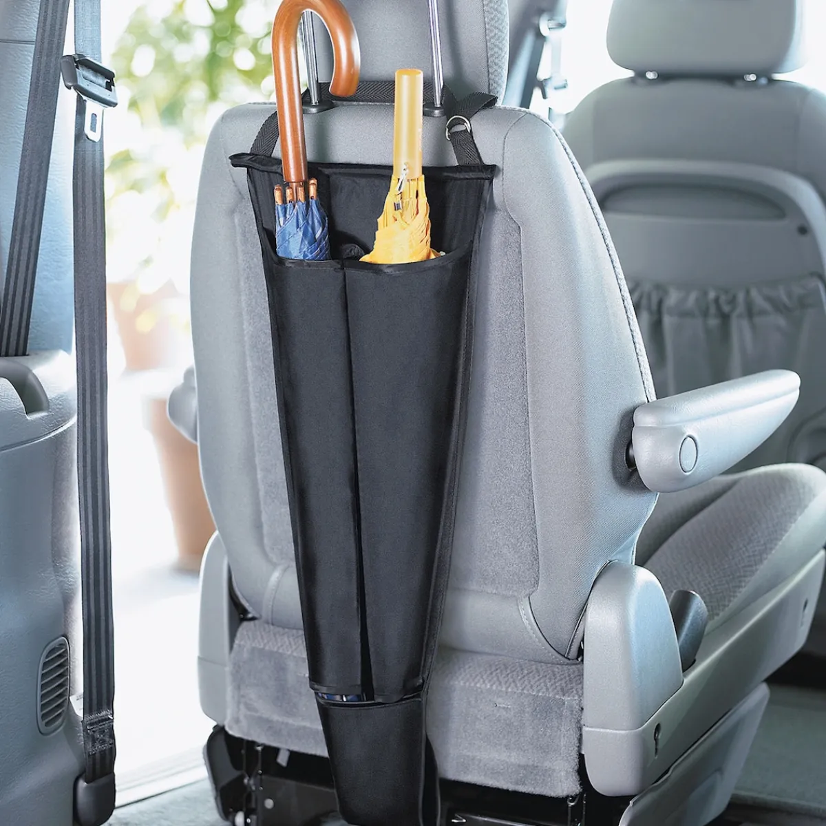 Die moderne Hausfrau Auto-Regenschirmhalter