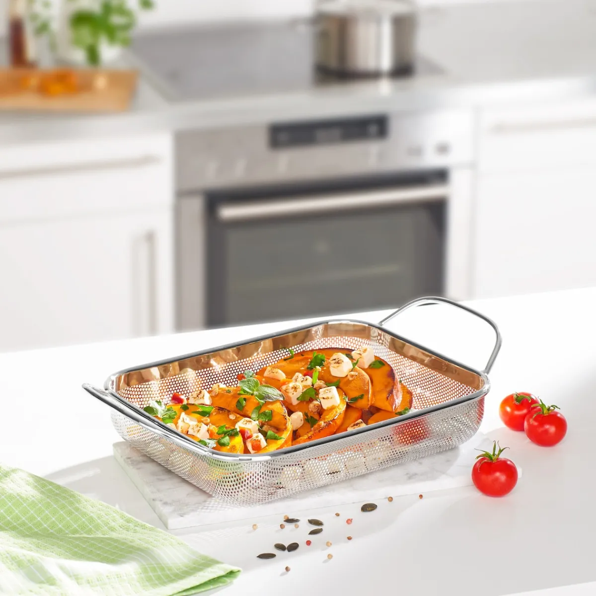 Die moderne Hausfrau Backschale „knusprig“