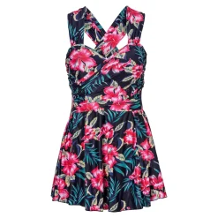 Damen Die moderne Hausfrau Badekleid „Hibiskus“