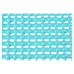 Die moderne Hausfrau Badematte blau