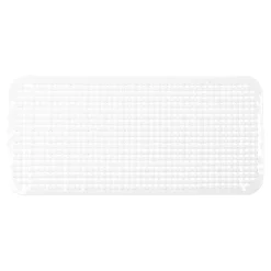 Die moderne Hausfrau Badematte weiß