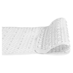 Die moderne Hausfrau Badematte weiß