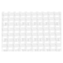 Die moderne Hausfrau Badematte weiß