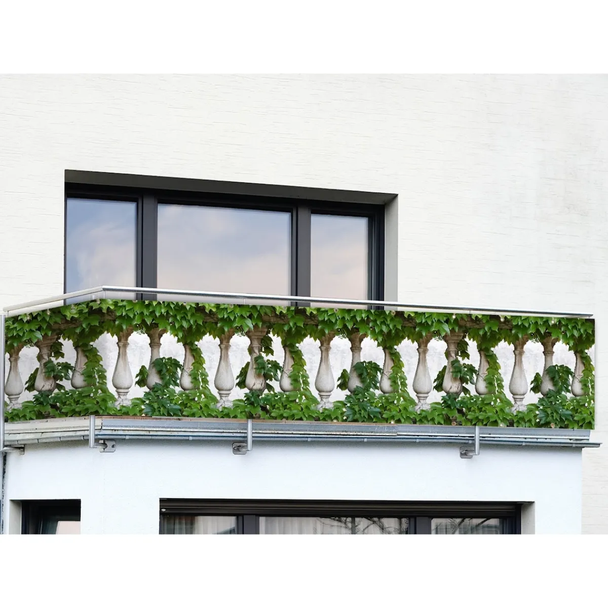 Die moderne Hausfrau Balkon-Sichtschutz Efeu