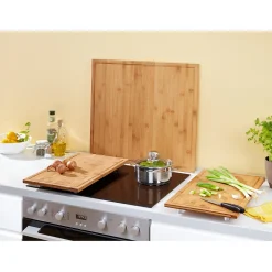 Die moderne Hausfrau Bambus-Abdeckplatte & Schneidebrett 1 Stück