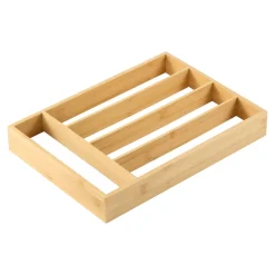 Die moderne Hausfrau Bambus-Besteckkasten