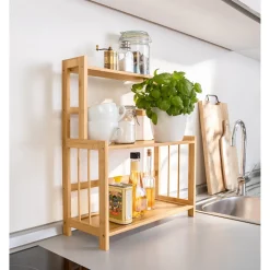 Die moderne Hausfrau Bambus-Küchen-Organizer