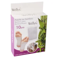 Die moderne Hausfrau Bambus-Pflaster Bambus, 10 Stück