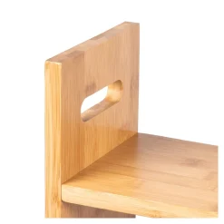 Die moderne Hausfrau Bambusregal mit Küchenrollenhalter