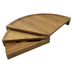 Die moderne Hausfrau Bambus-Snack-Teller "Genial"