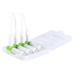 Die moderne Hausfrau Batterien AAA Micro 400 mAh, wiederaufladbar, 4 Stück