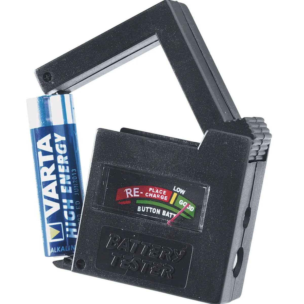 Die moderne Hausfrau Batterie-Tester