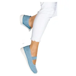 Damen Die moderne Hausfrau Bequem-Ballerina 