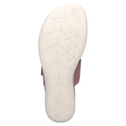 Damen Die moderne Hausfrau Bequem-Klettsandale „Daniela“ beere