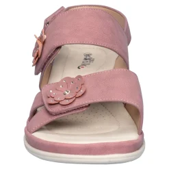 Damen Die moderne Hausfrau Bequem-Klettsandale „Daniela“ beere