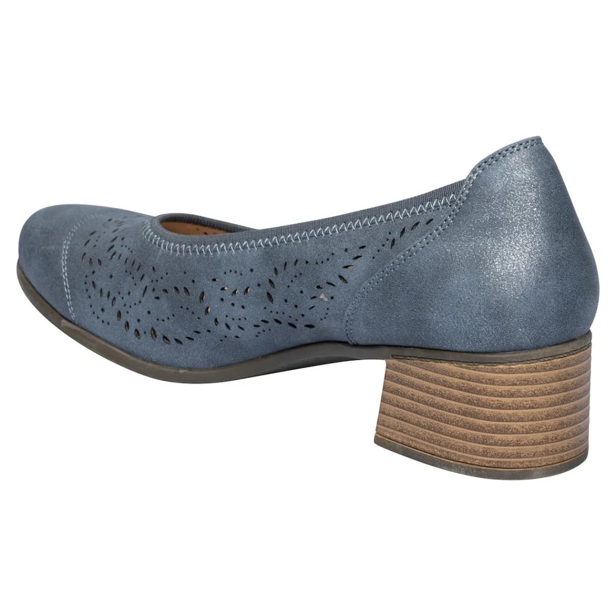 Damen Die moderne Hausfrau Bequem-Pumps „Sabrina“ marine