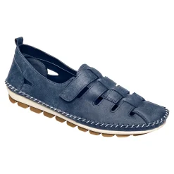 Damen Die moderne Hausfrau Bequem-Slipper „Bianca“ marine