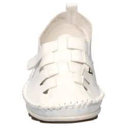 Damen Die moderne Hausfrau Bequem-Slipper „Bianca“ weiß