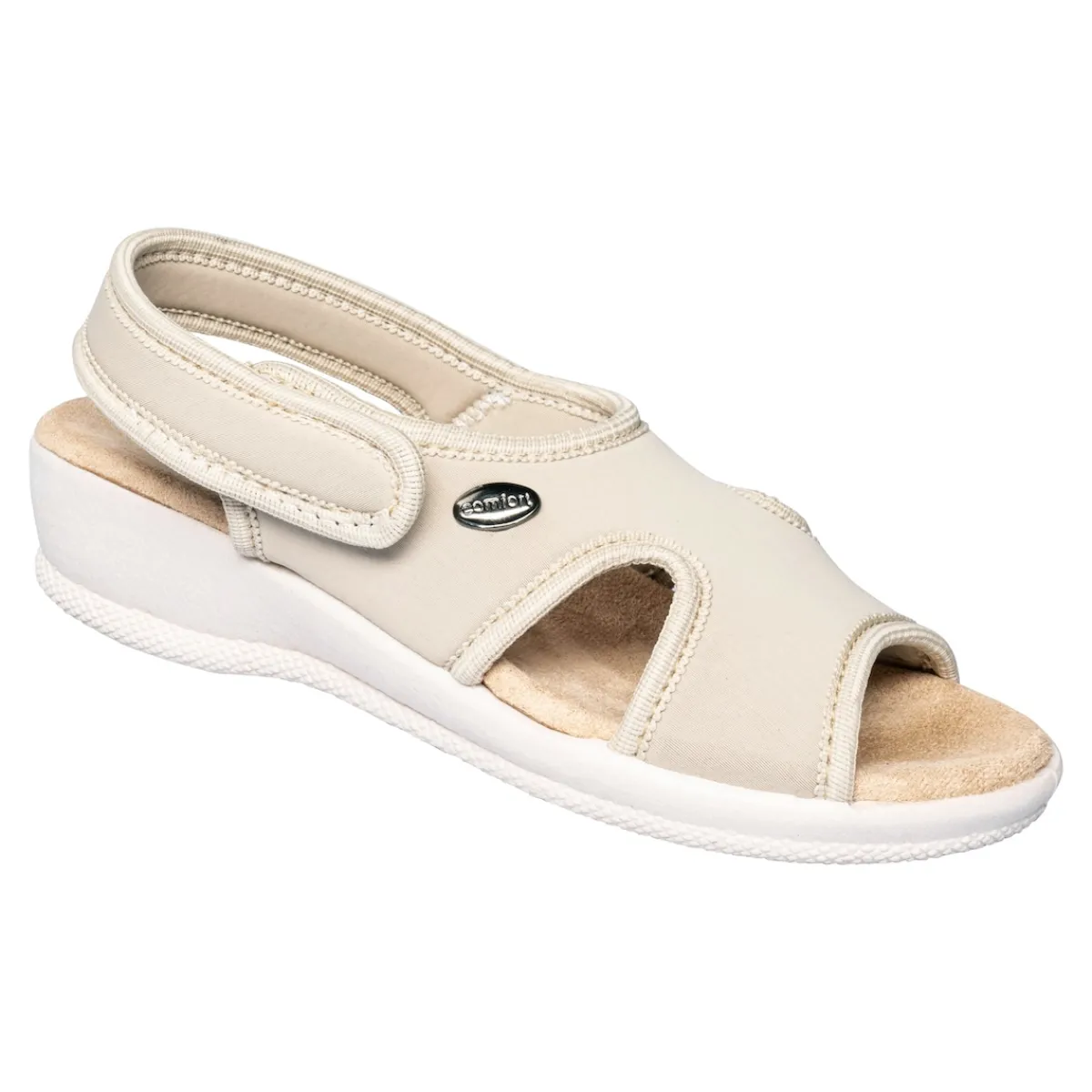 Damen Die moderne Hausfrau Bequem-Softsandale "Bardolino"