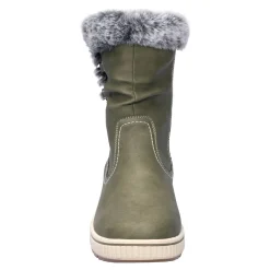 Damen Die moderne Hausfrau Bequem-Stiefel „Claudia“ grün