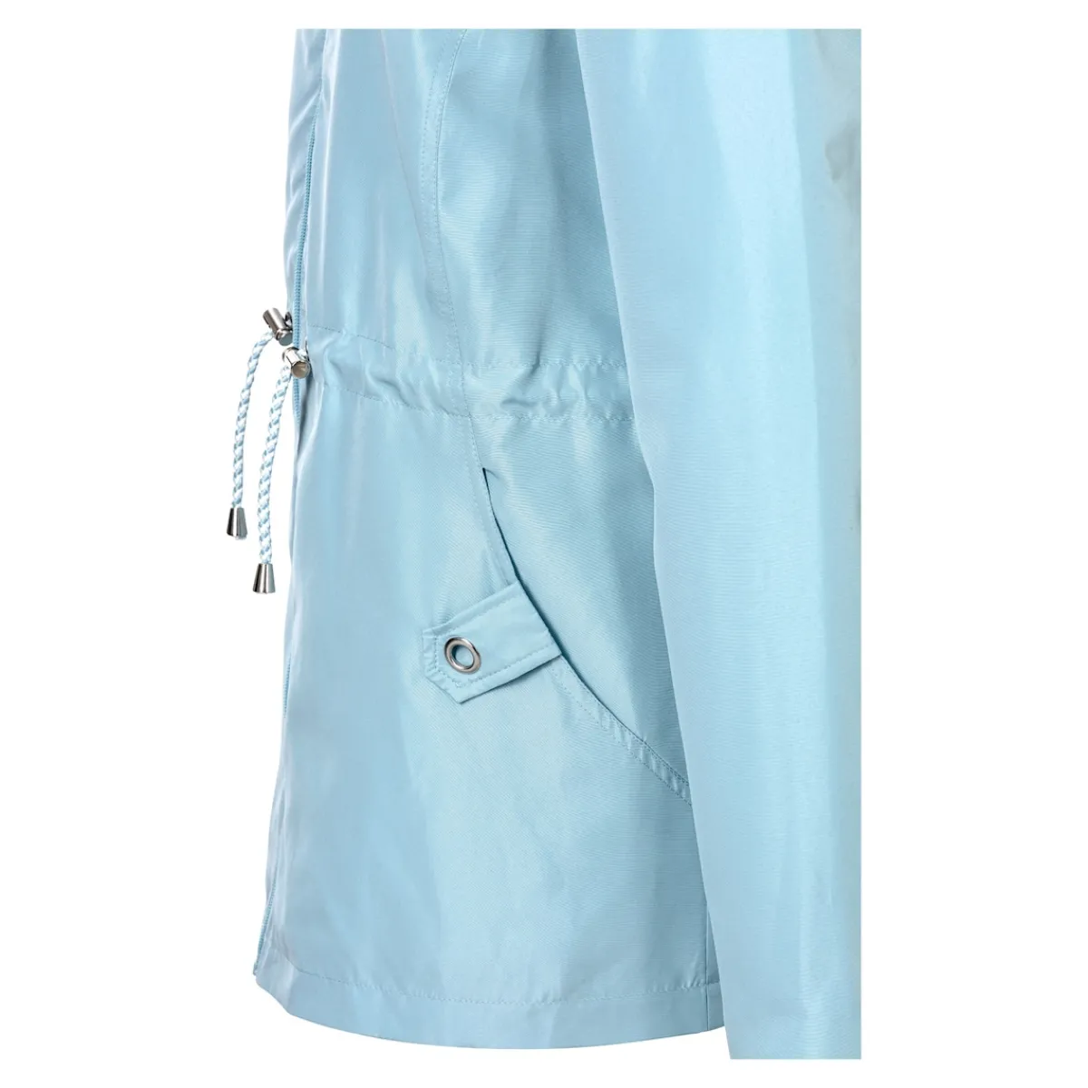 Damen Die moderne Hausfrau Übergangsjacke "Linda" hellblau