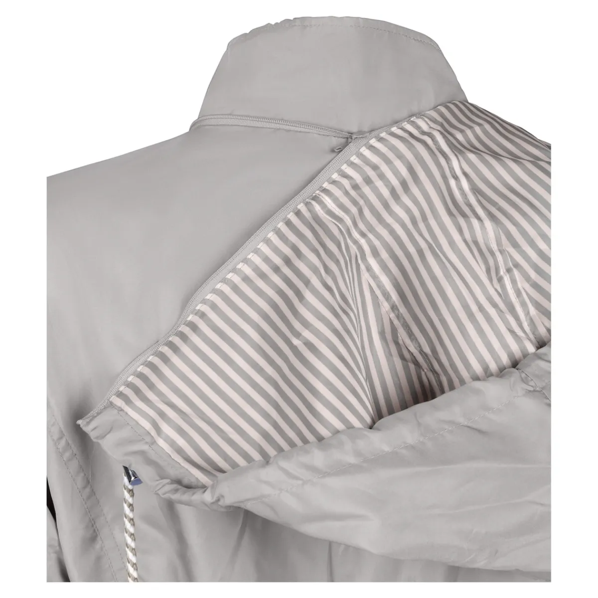 Damen Die moderne Hausfrau Übergangsjacke "Linda" steingrau