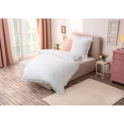 Die moderne Hausfrau Bettwäsche „Romantik“, 2-teilig, 135x200 cm