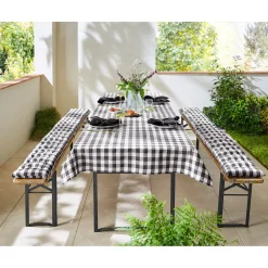 Die moderne Hausfrau Bierbank-Auflage, 1 Stück (LxB): 220x25 cm