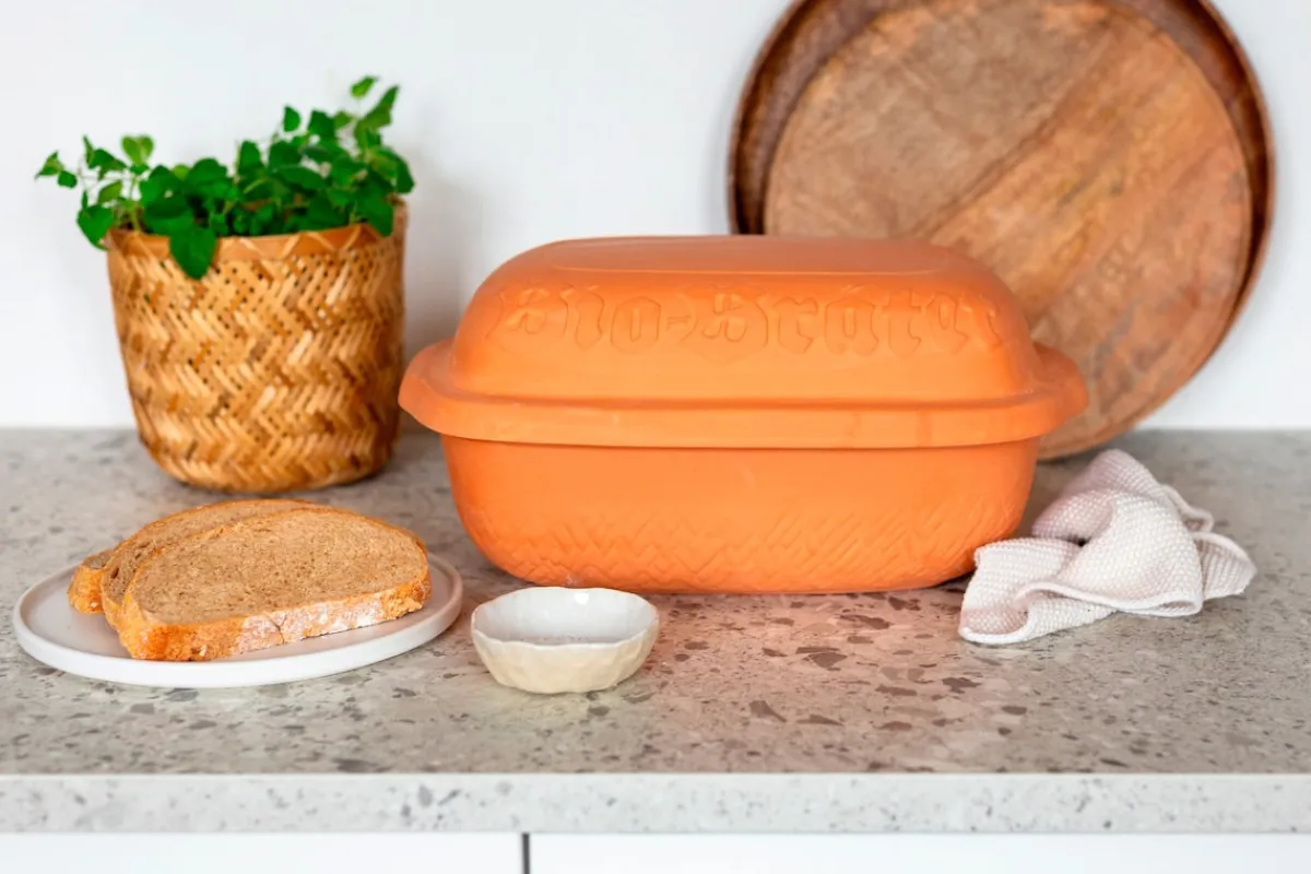 Die moderne Hausfrau Bio Bräter, Ton -