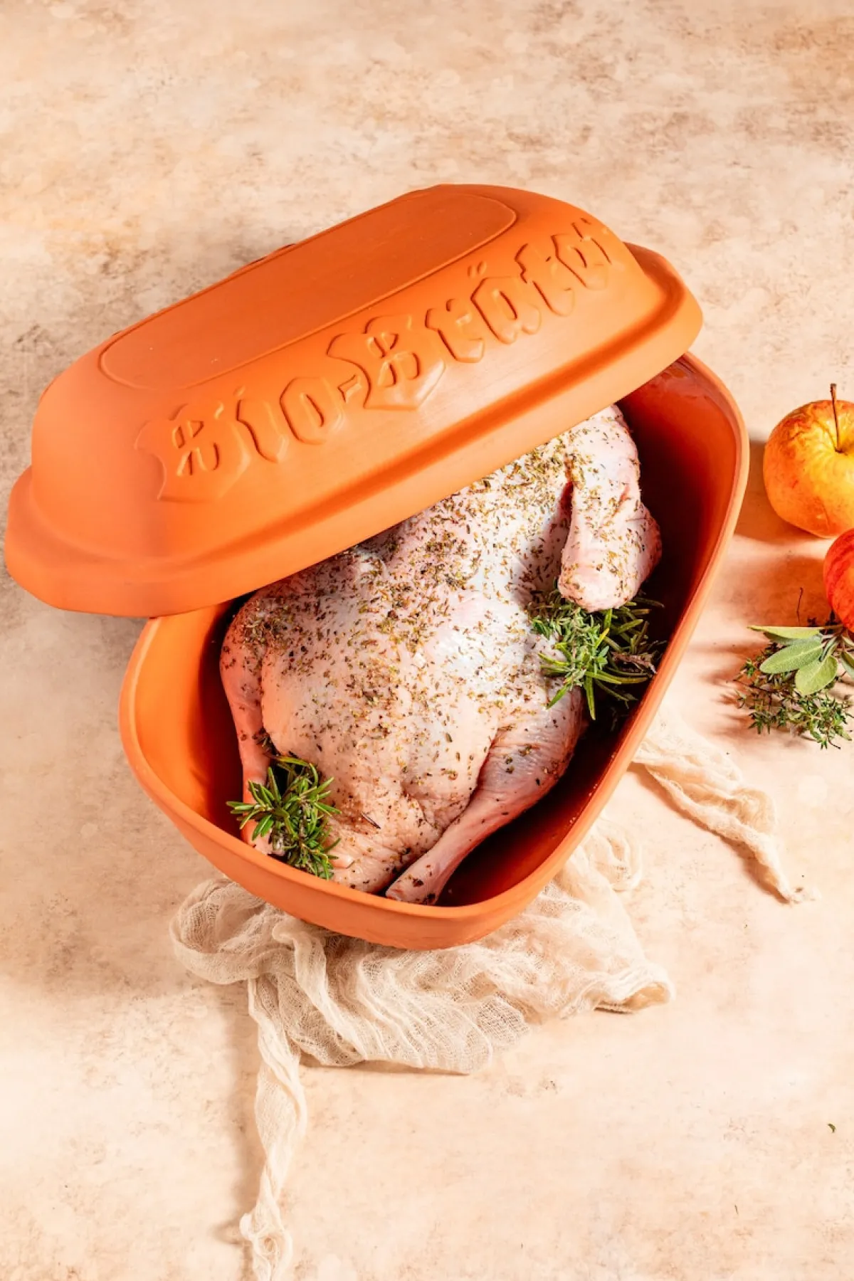 Die moderne Hausfrau Bio Bräter, Ton -