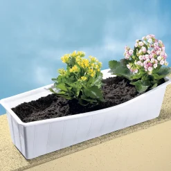 Die moderne Hausfrau Blumenkasten-Klammern, 4 Stück