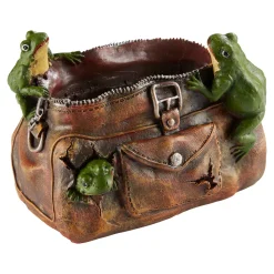 Die moderne Hausfrau Blumentopf "Frösche"