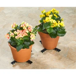 Die moderne Hausfrau Blumentopf-Abstandshalter