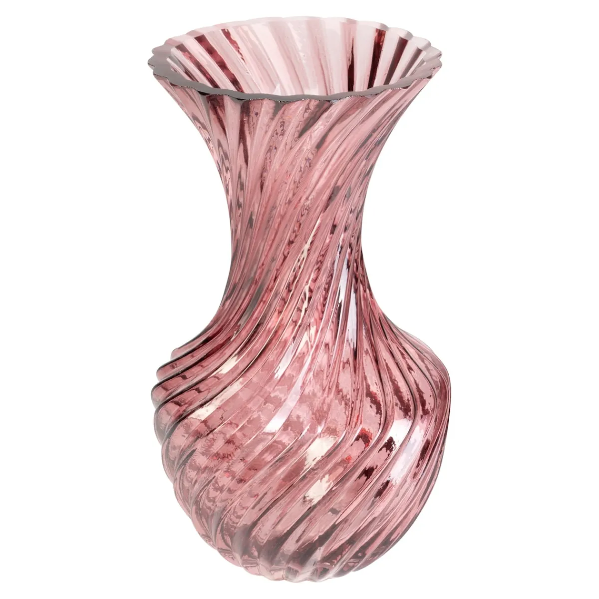 Die moderne Hausfrau Blumenvase „Spiral“