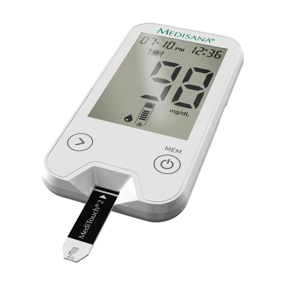Die moderne Hausfrau Blutzuckermessgerät - Starterset "MediTouch 2"