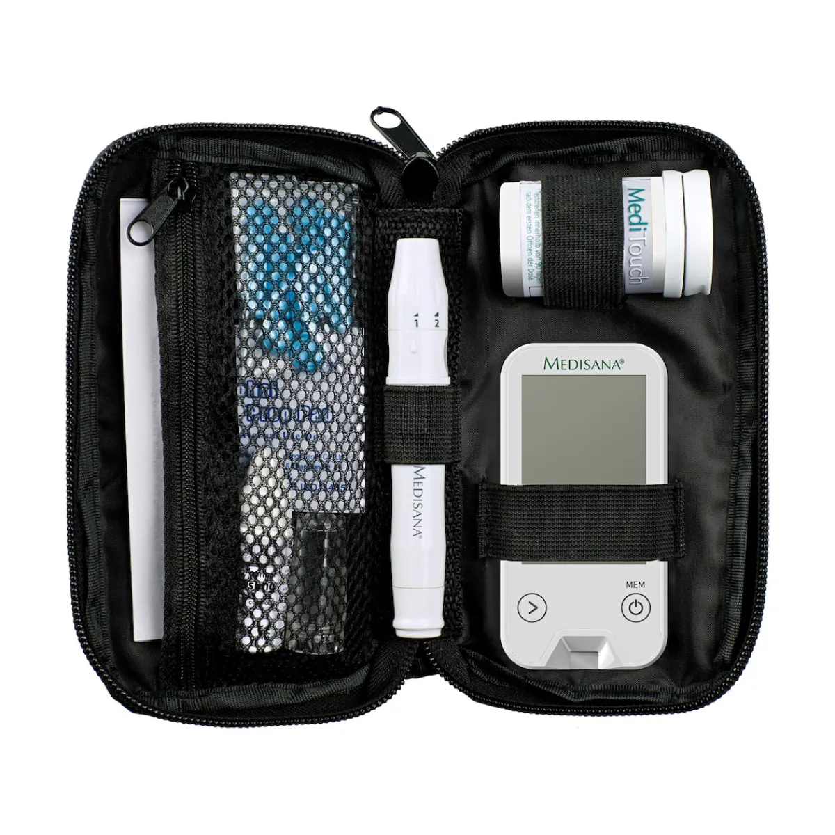 Die moderne Hausfrau Blutzuckermessgerät - Starterset "MediTouch 2"