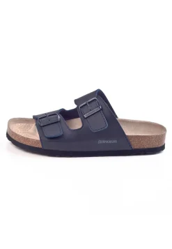 Herren Die moderne Hausfrau BONILLO Pantoletten blau