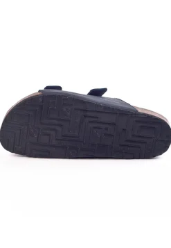 Herren Die moderne Hausfrau BONILLO Pantoletten blau