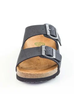 Herren Die moderne Hausfrau BONILLO Pantoletten grau