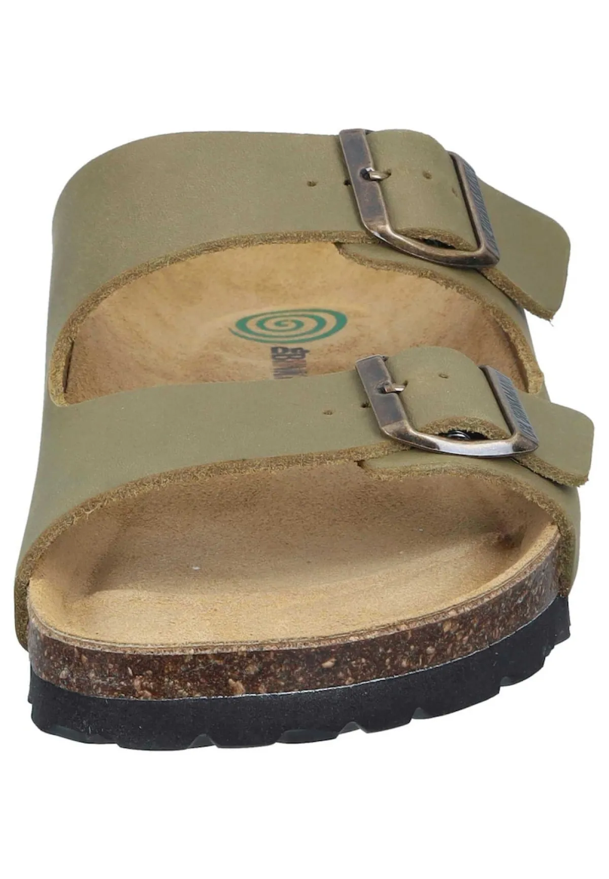 Herren Die moderne Hausfrau BONILLO Pantoletten grün